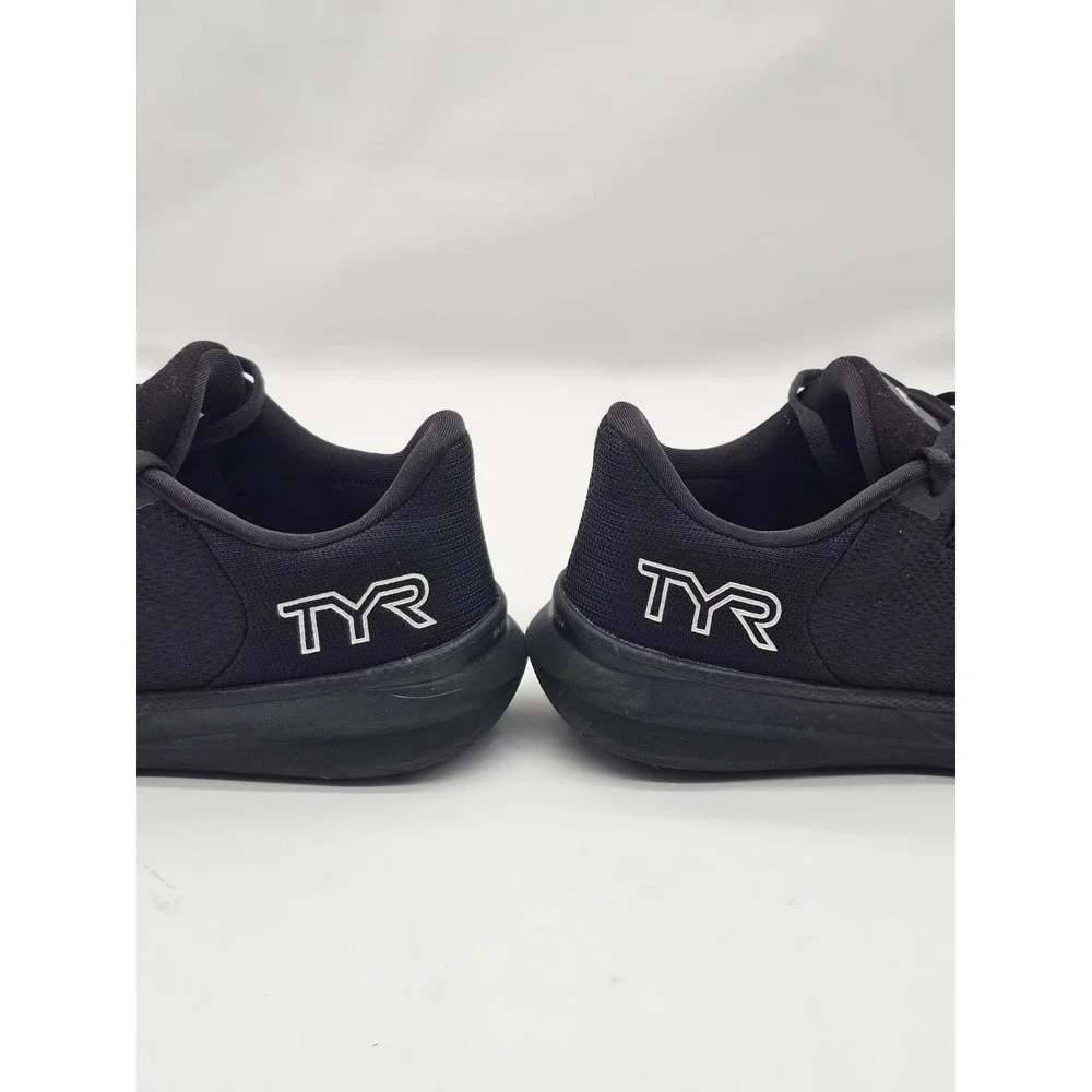 TYR Techknit RNR-1 Unisex Running Black Trainers Size Men 8.5/Woman 10 - Picture 5 of 11
